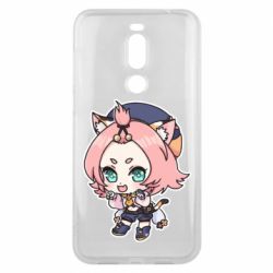 Чехол для Meizu X8 Genshin Impact chibi Diona - PrintSalon