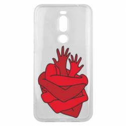 Чехол для Meizu X8 Heart out of hands - PrintSalon