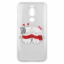 Чехол для Meizu X8 Kittens In Love - PrintSalon