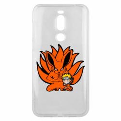 Чехол для Meizu X8 Kurama And Naruto - PrintSalon