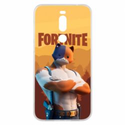 Чехол для Meizu X8 Meowscles and logo - PrintSalon