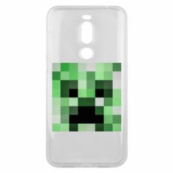 Чехол для Meizu X8 Minecraft minimalist Creeper - PrintSalon