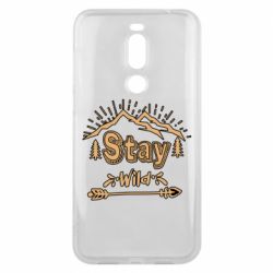 Чехол для Meizu X8 Mountains - Stay Wild - PrintSalon