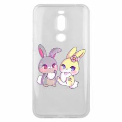 Чехол для Meizu X8 Rabbits In Love - PrintSalon