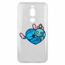 Чехол для Meizu X8 Стич с куклой - PrintSalon