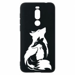 Чехол для Meizu X8 Wolf And Fox - PrintSalon