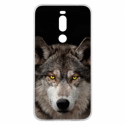 Чохол для Meizu X8 Wolf with yellow eyes - PrintSalon