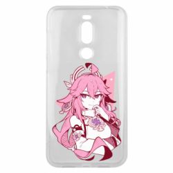Чехол для Meizu X8 Yae Miko portrait - PrintSalon