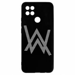 Чехол для Oppo A15s/A15 Alan Walker logo stripes-PrintSalon Чехол для Oppo A15s/A15 Alan Walker logo stripes