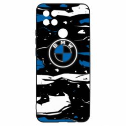 Чехол для Oppo A15s/A15 BMW logo and art background - PrintSalon