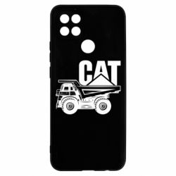 Чехол для Oppo A15s/A15 CAT logo and truck - PrintSalon