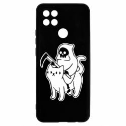 Чохол для Oppo A15s / A15 Death and cat - PrintSalon