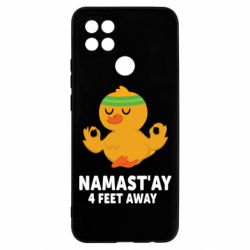 Чехол для Oppo A15s/A15 Duck Namast'ay Away - PrintSalon