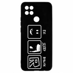 Чохол для Oppo A15s / A15 Eat Sleep Roblox - PrintSalon