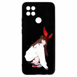Чехол для Oppo A15s/A15 Genshin Impact Amber - PrintSalon