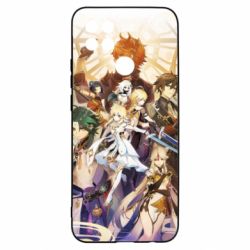 Чехол для Oppo A15s/A15 Genshin Impact Characters - PrintSalon