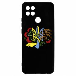 Чохол для Oppo A15s / A15 Герб колоски і калина - PrintSalon