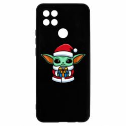 Чехол для Oppo A15s/A15 Grogu Santa Claus - PrintSalon