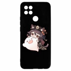 Чехол для Oppo A15s/A15 Hu Tao cat