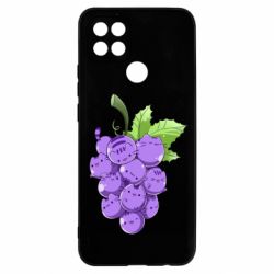 Чехол для Oppo A15s/A15 Кот-виноград - PrintSalon
