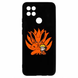 Чехол для Oppo A15s/A15 Kurama And Naruto - PrintSalon