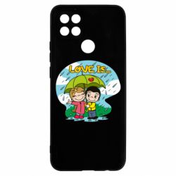 Чехол для Oppo A15s/A15 Love is ... in the rain - PrintSalon