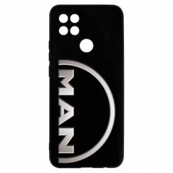 Чехол для Oppo A15s/A15 Man metallic logo - PrintSalon