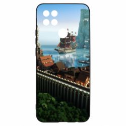 Чехол для Oppo A15s/A15 Minecraft beautiful town - PrintSalon