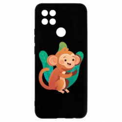 Чехол для Oppo A15s/A15 Monkey. Fuck You - PrintSalon