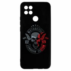 Чехол для Oppo A15s/A15 Moto skull - PrintSalon