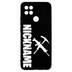 Чехол для Oppo A15s/A15 Nickname fortnite weapons - PrintSalon