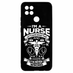 Чехол для Oppo A15s/A15 Nurse I'm Never Wrong - PrintSalon
