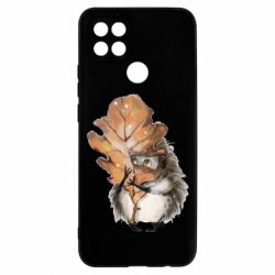 Чехол для Oppo A15s/A15 Осенний ежик