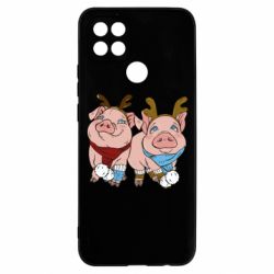 Чехол для Oppo A15s/A15 Pigs - PrintSalon
