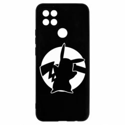 Чехол для Oppo A15s/A15 Pikachu silhouette