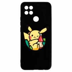 Чехол для Oppo A15s/A15 Pikachu with ketchup - PrintSalon