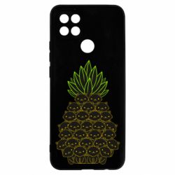 Чехол для Oppo A15s/A15 Pineapple cat - PrintSalon