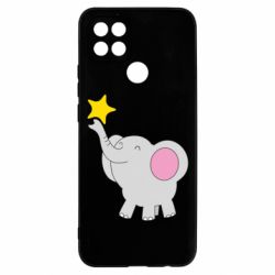 Чехол для Oppo A15s/A15 Слон со звездочкой - PrintSalon