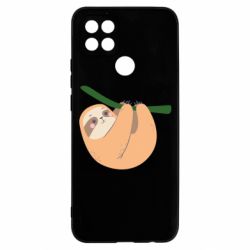 Чехол для Oppo A15s/A15 Sloth on a branch - PrintSalon
