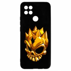 Чехол для Oppo A15s/A15 Standoff - Gold Skull - PrintSalon