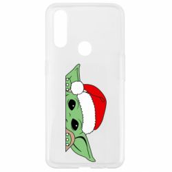 Чохол для Oppo A31 Baby Yoda Santa - PrintSalon