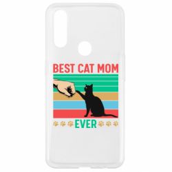 Чехол для Oppo A31 Best cat mom ever - PrintSalon