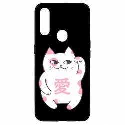 Чехол для Oppo A31 Cat and hieroglyphs - PrintSalon