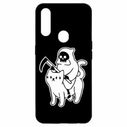 Чохол для Oppo A31 Death and cat - PrintSalon