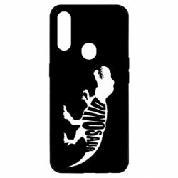 Чохол для Oppo A31 Dinosaur text - PrintSalon
