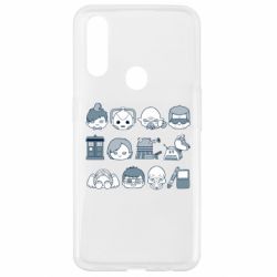 Чехол для Oppo A31 Doctor who icons - PrintSalon
