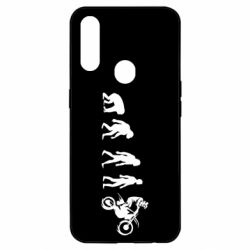 Чехол для Oppo A31 Эволюция мотоциклиста - PrintSalon