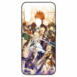 Чехол для Oppo A31 Genshin Impact Characters - PrintSalon