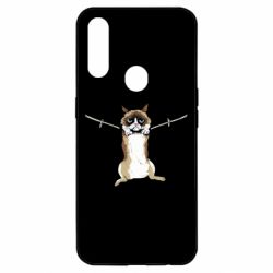 Чехол для Oppo A31 Grumpy Cat On The Rope - PrintSalon