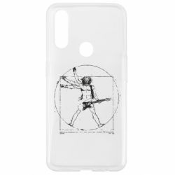 Чехол для Oppo A31 Guitarist Da Vinci - PrintSalon